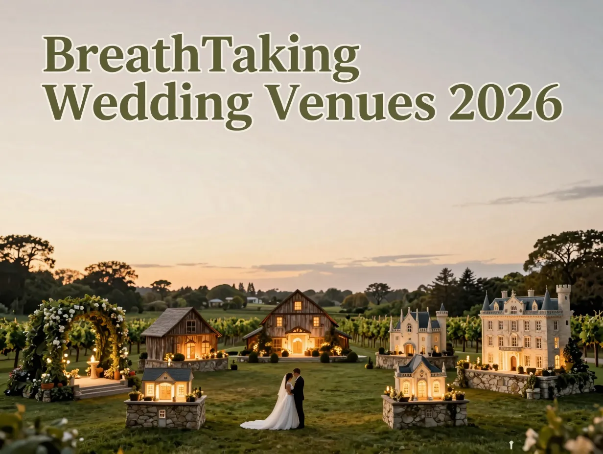 Eight glow venues couple silhouette golden hour vision board