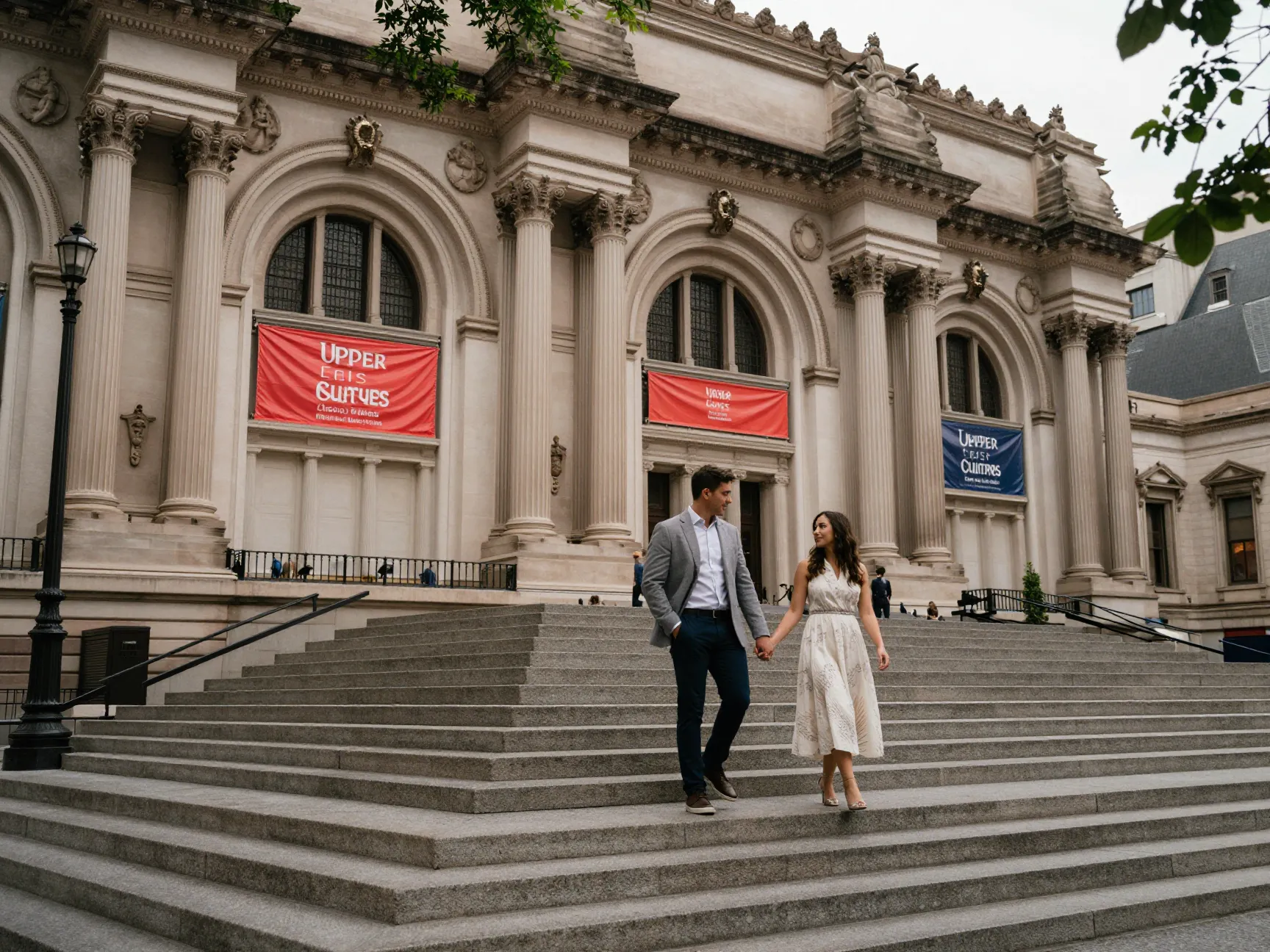 The met steps upper east side art culture classic nyc fifth avenue
