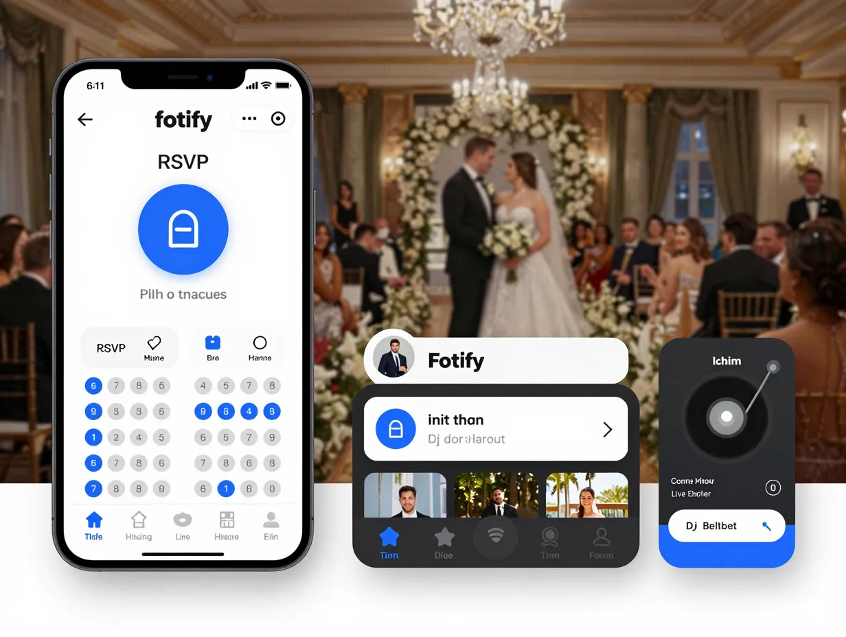 Fotify all in one event management platform digital invitation seating live photo sharing