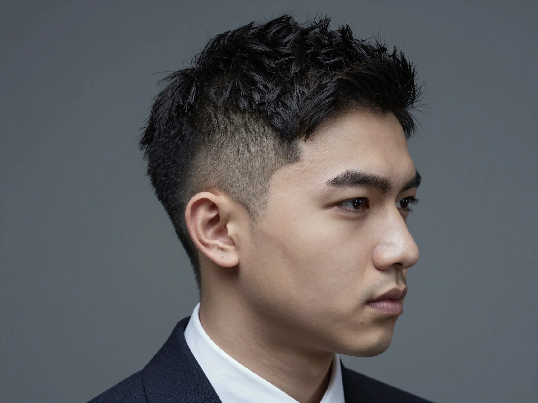 Groom textured crop matte clay tapered sides natural movement