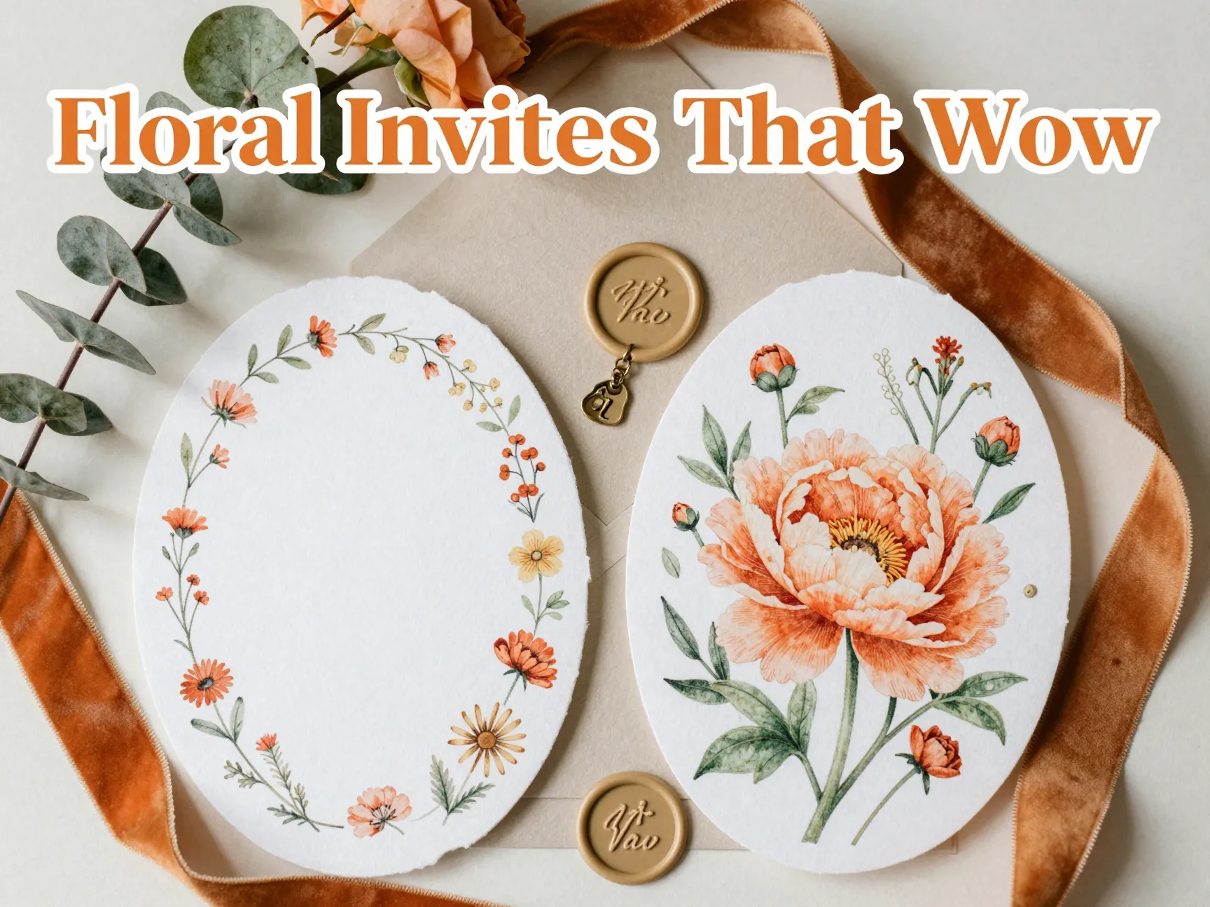 Floral wedding invitation stationery ideas 2026 trends