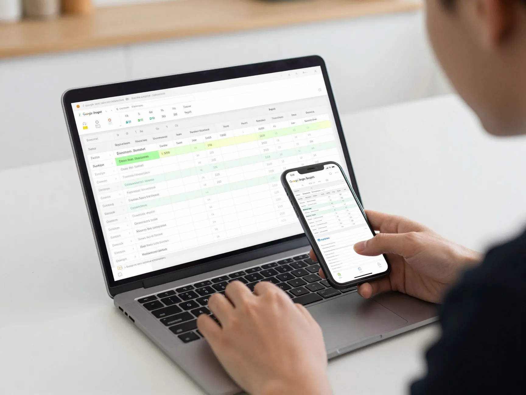 Google sheets wedding budget tracker with real time collaboration