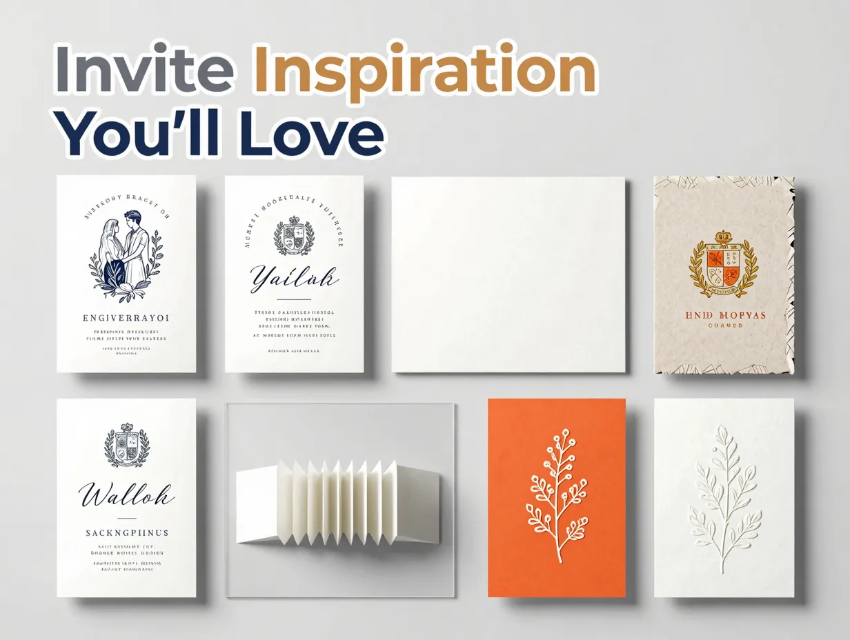 Eight trend examples flat lay collage studio workspace