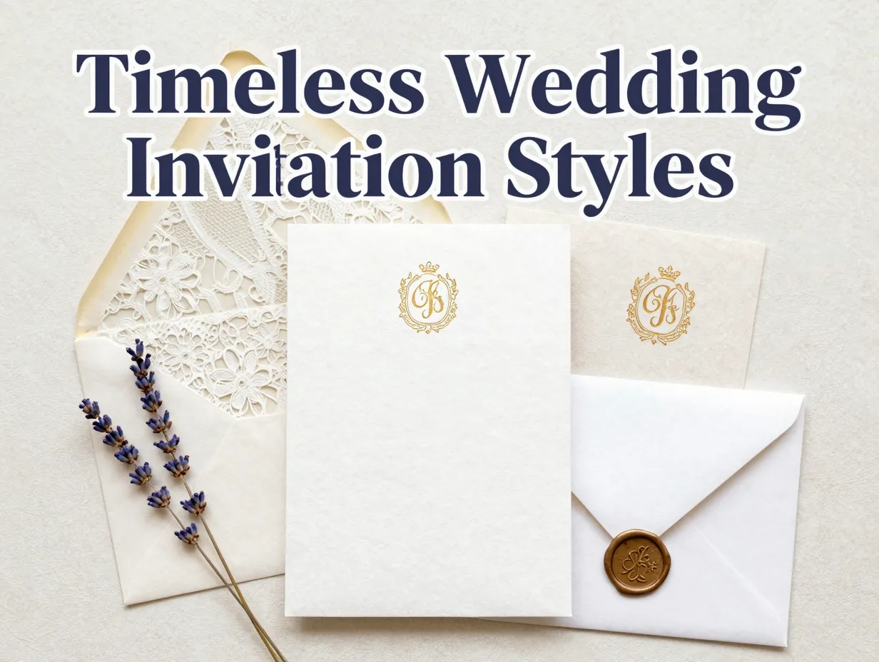 Flatlay letterpress vellum gold foil monogram crest gilded envelope