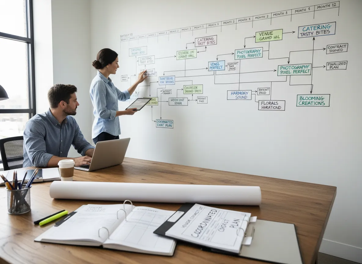 Vendor team strategy timeline coordination contract management