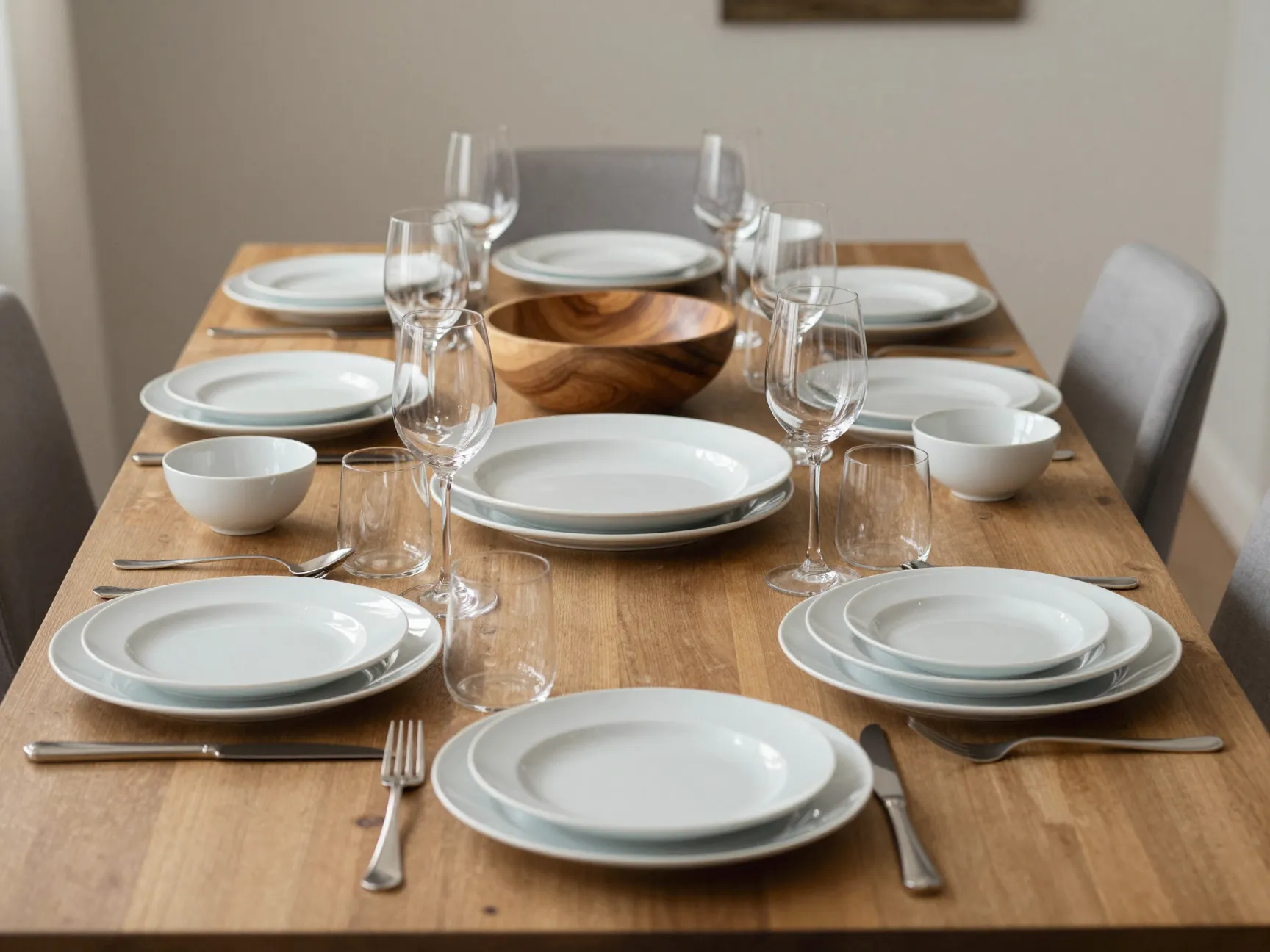 Elegant dining set sustainable dinnerware eight people