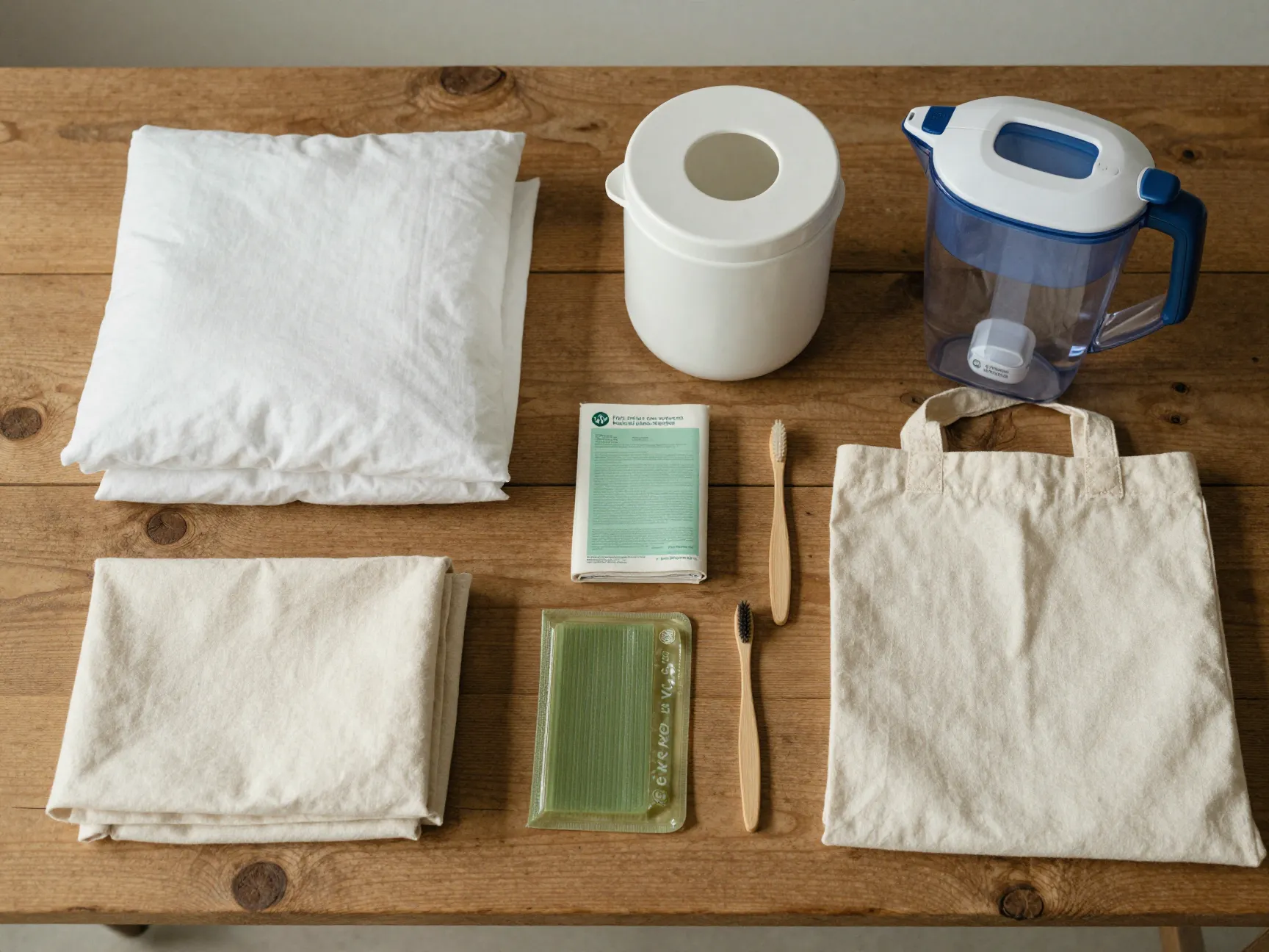 Eco friendly sustainable registry products wooden table