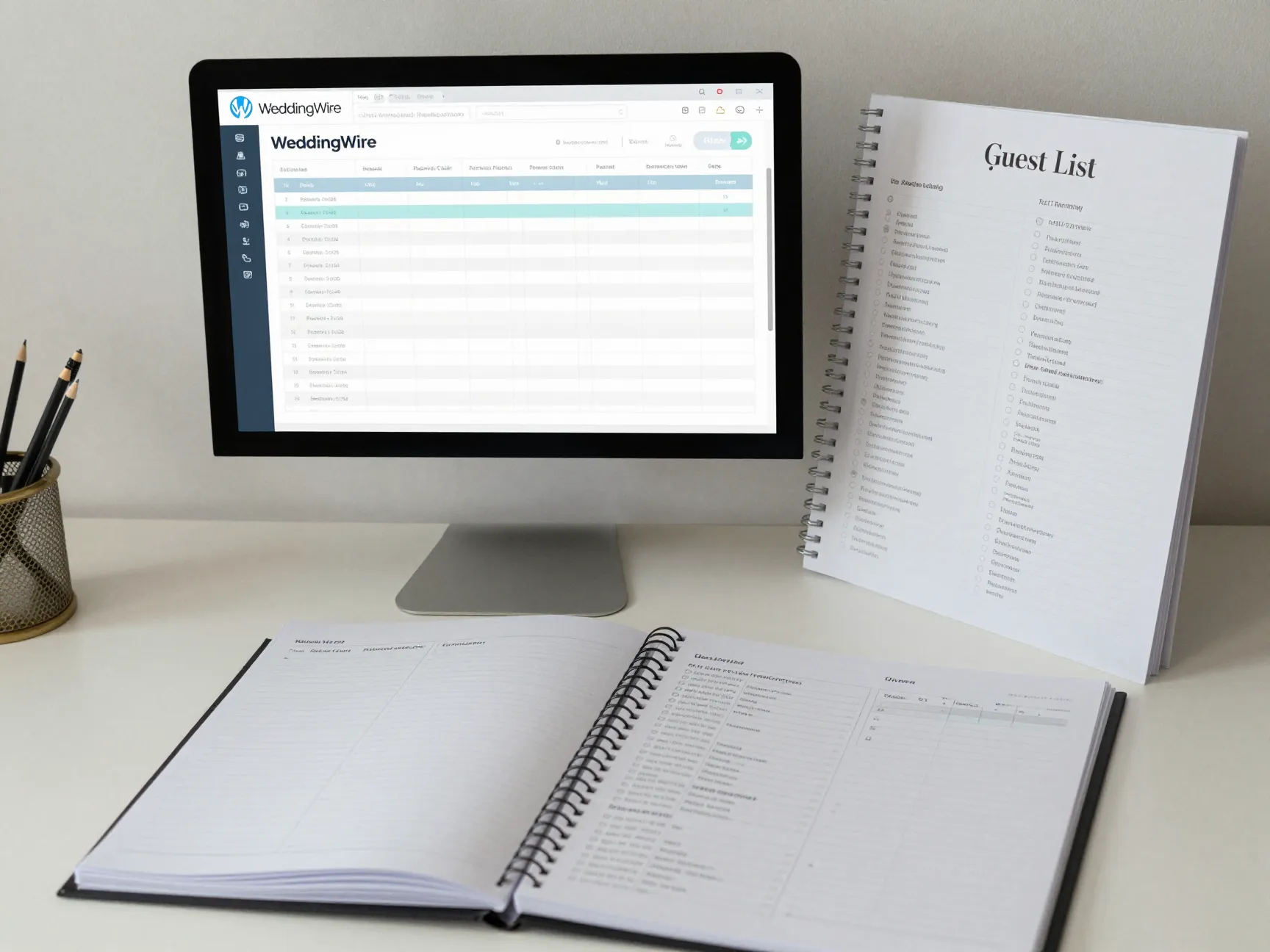 Weddingwire large scale planning checklist vendor management tools
