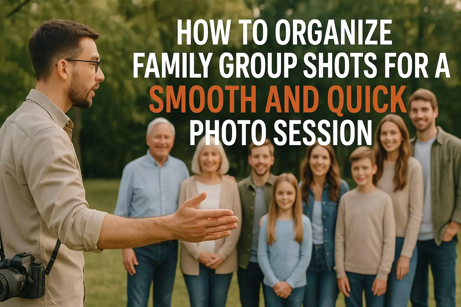 Read more about the article How to Organize Family Group Shots for a Smooth and Quick Photo Session