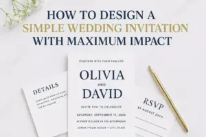 Read more about the article How to Design a Simple Wedding Invitation with Maximum Impact
