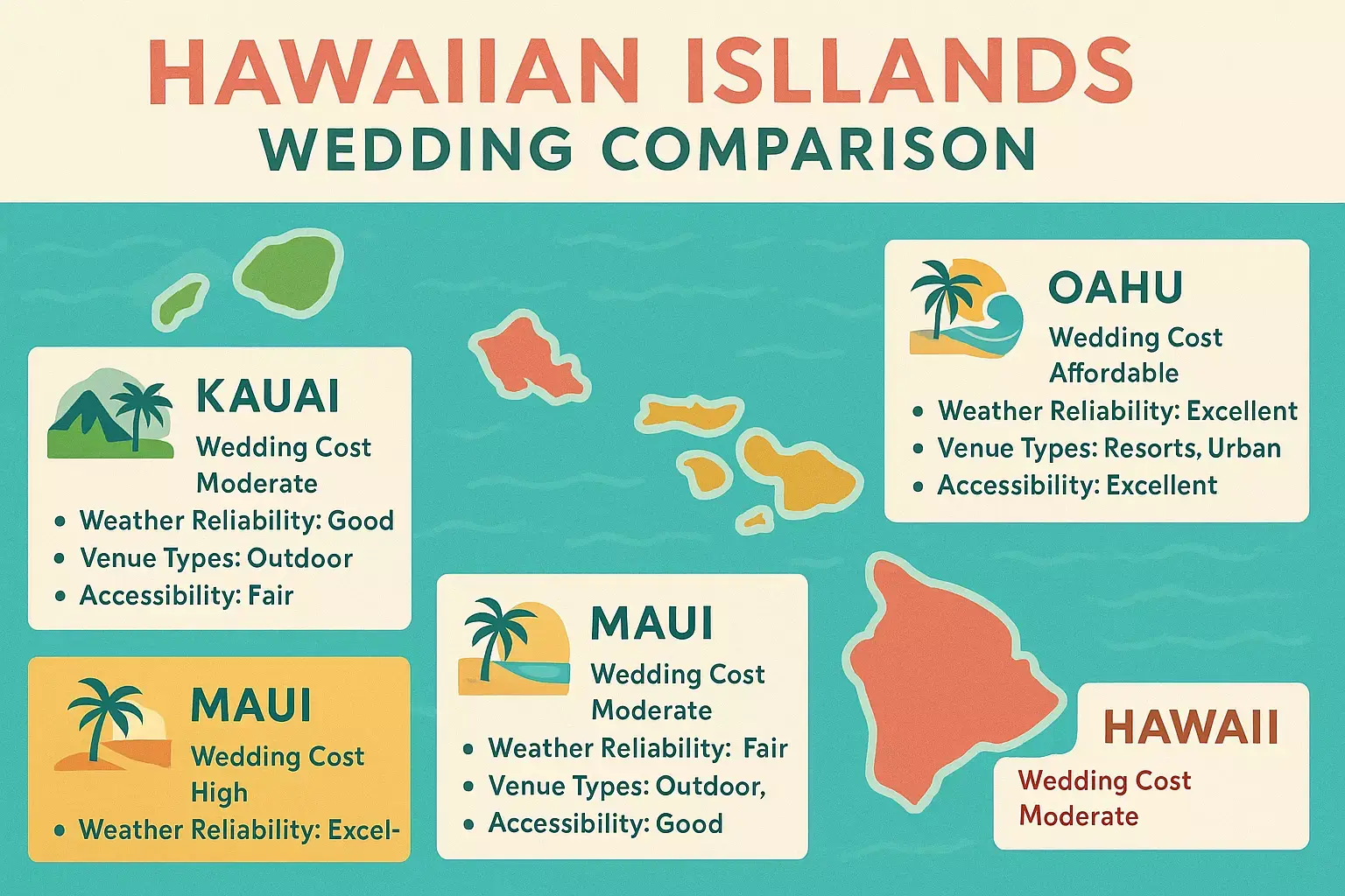Read more about the article How to Plan a Hawaii Wedding: A Guide to Islands, Vendors, and Culture