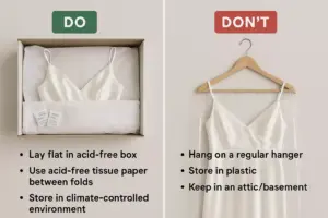 Read more about the article How to Care For and Preserve Your Delicate Silk Wedding Dress