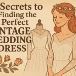 7 Secrets to Finding the Perfect Vintage Wedding Dress