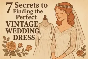 Read more about the article 7 Secrets to Finding the Perfect Vintage Wedding Dress