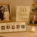 How to Plan a Heartfelt 50th Wedding Anniversary Party