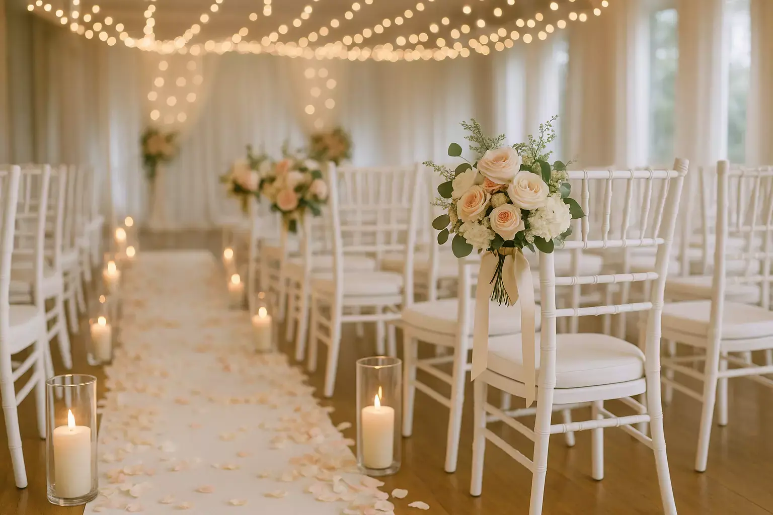 Read more about the article 7 Wedding Aisle Decoration Ideas for a Stunning Walk to the Altar