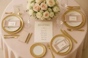 Read more about the article How to Design a Wedding Seating Chart in 5 Simple Steps