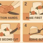 How to Cut Your Wedding Cake Without a Hitch