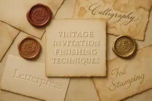 Read more about the article How to Get an Authentic Vintage Look for Your Wedding Invitations