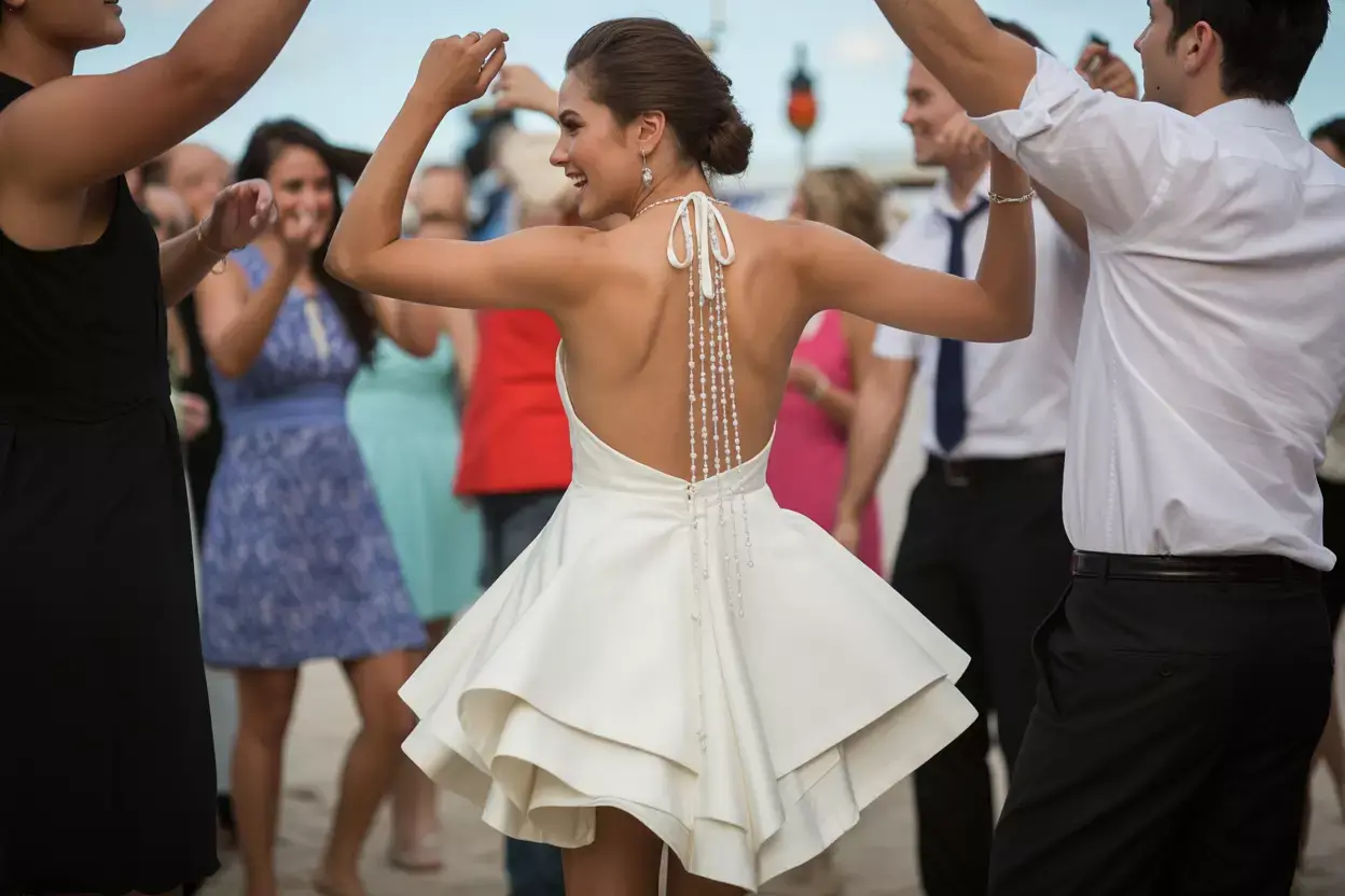 Read more about the article 6 Daring Backless Halter Wedding Dresses for a Modern Bride