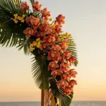 6 Orchid Cascading Bouquets for a Luxurious, Tropical Wedding