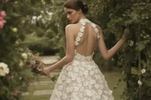 Read more about the article 7 Breathtaking Halter Top Open Back Wedding Dresses You’ll Adore