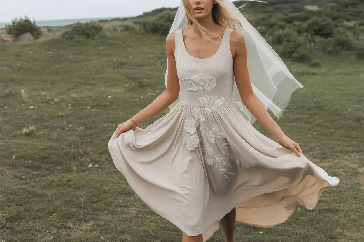 Read more about the article 7 Classic Scoop Neck Wedding Dress A-Line Styles For a Flattering Fit
