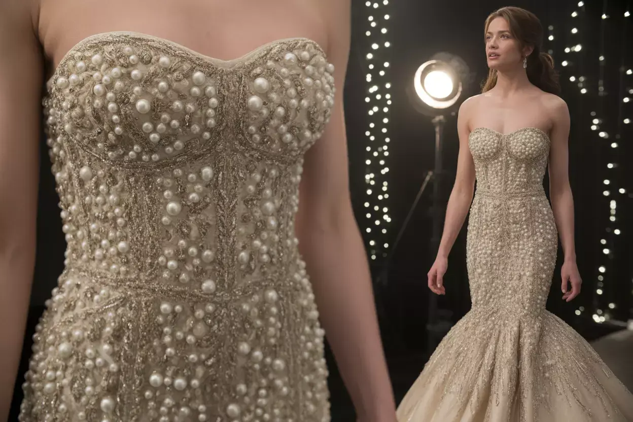 Read more about the article 7 Curve-Hugging Strapless Wedding Dresses Mermaid Style: The Ultimate Guide to Show-Stopping Bridal Elegance