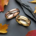 8 Nature Inspired Wedding Bands for the Earth-Loving Couple