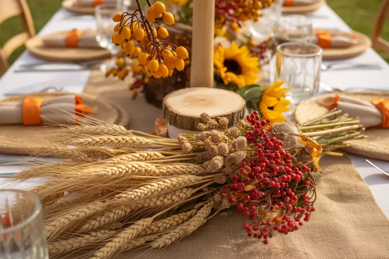 Read more about the article 8 Warm & Inviting Autumn Wedding Centerpieces for a Cozy Celebration