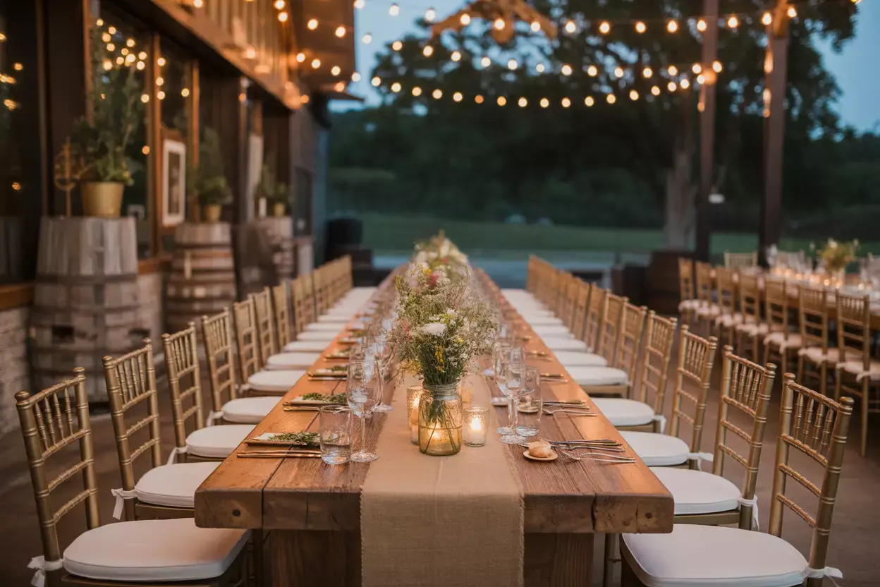Read more about the article Gold Chiavari Chairs With White Cushions: 7 Luxe Looks to Steal