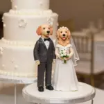 7 Adorable Wedding Cake Toppers With Pets For Your Furry Family
