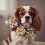 6 Stunning Flower Collars for Your Dog’s Wedding Day Debut