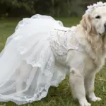 6 Large Dog Wedding Dresses for a Picture-Perfect Pup