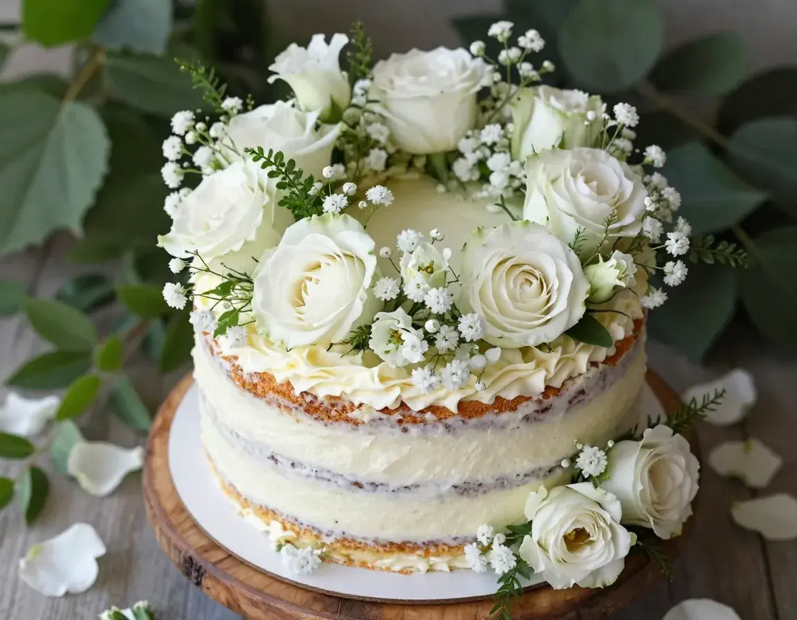 Read more about the article 8 Ethereal Wedding Cakes That Look Like a Soft, Heavenly Dream
