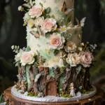 7 Enchanting Fairy Garden Wedding Cake Designs for a Magical Day