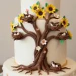 7 Enchanted Forest Wedding Cakes That Look Like They’re From a Fairytale