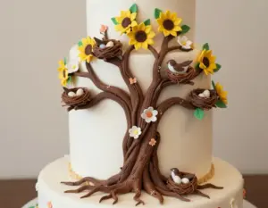 Read more about the article 7 Enchanted Forest Wedding Cakes That Look Like They’re From a Fairytale