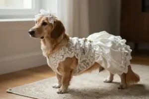 Read more about the article 8 Elegant Female Dog Wedding Dresses for Your Four-Legged Bridesmaid