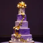 7 Dreamy Tangled Wedding Cakes Featuring the Golden Flower