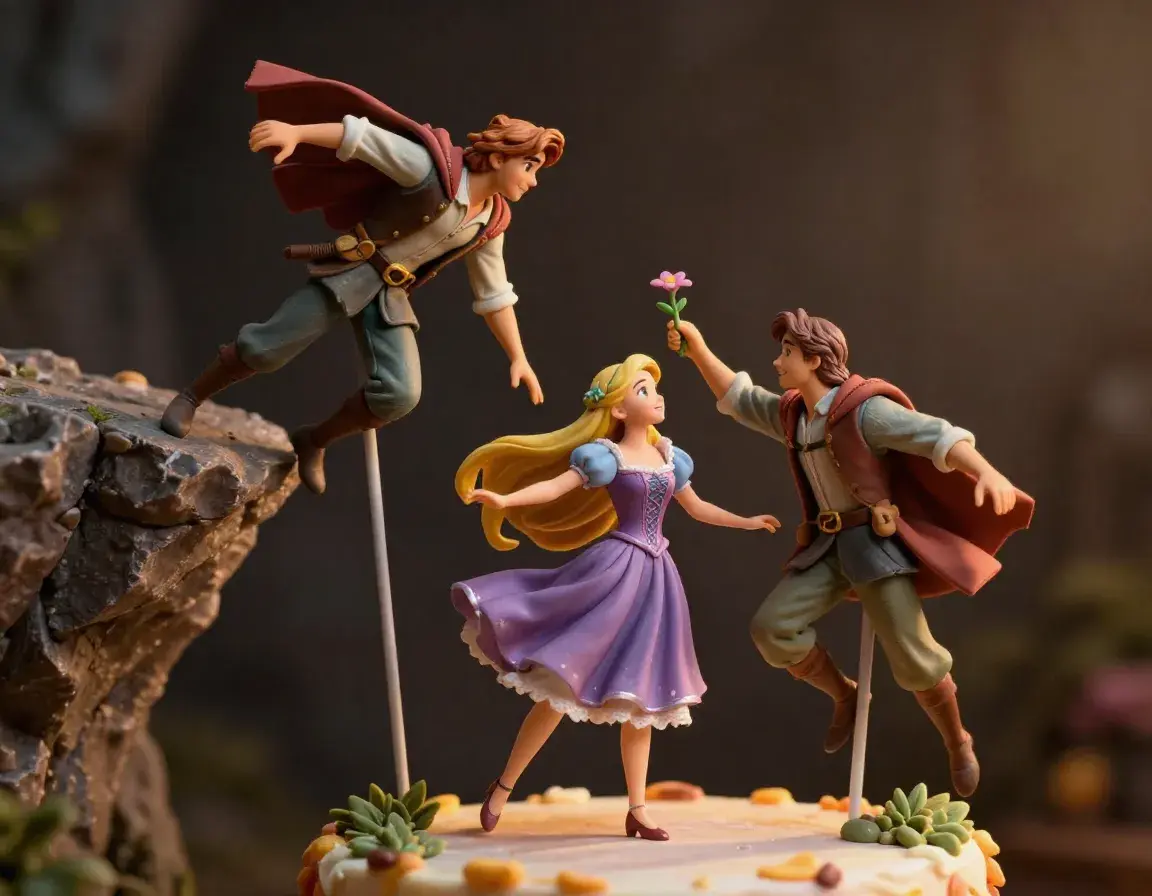 Read more about the article 7 Adorable Tangled Wedding Cake Toppers for Your Storybook Ending