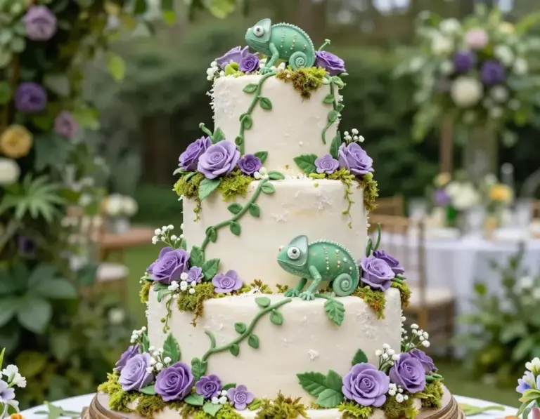 6 Dreamy Tangled Themed Wedding Cake Ideas for Your Big Day