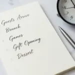 9 Essential Items for Your Planning a Bridal Shower Checklist