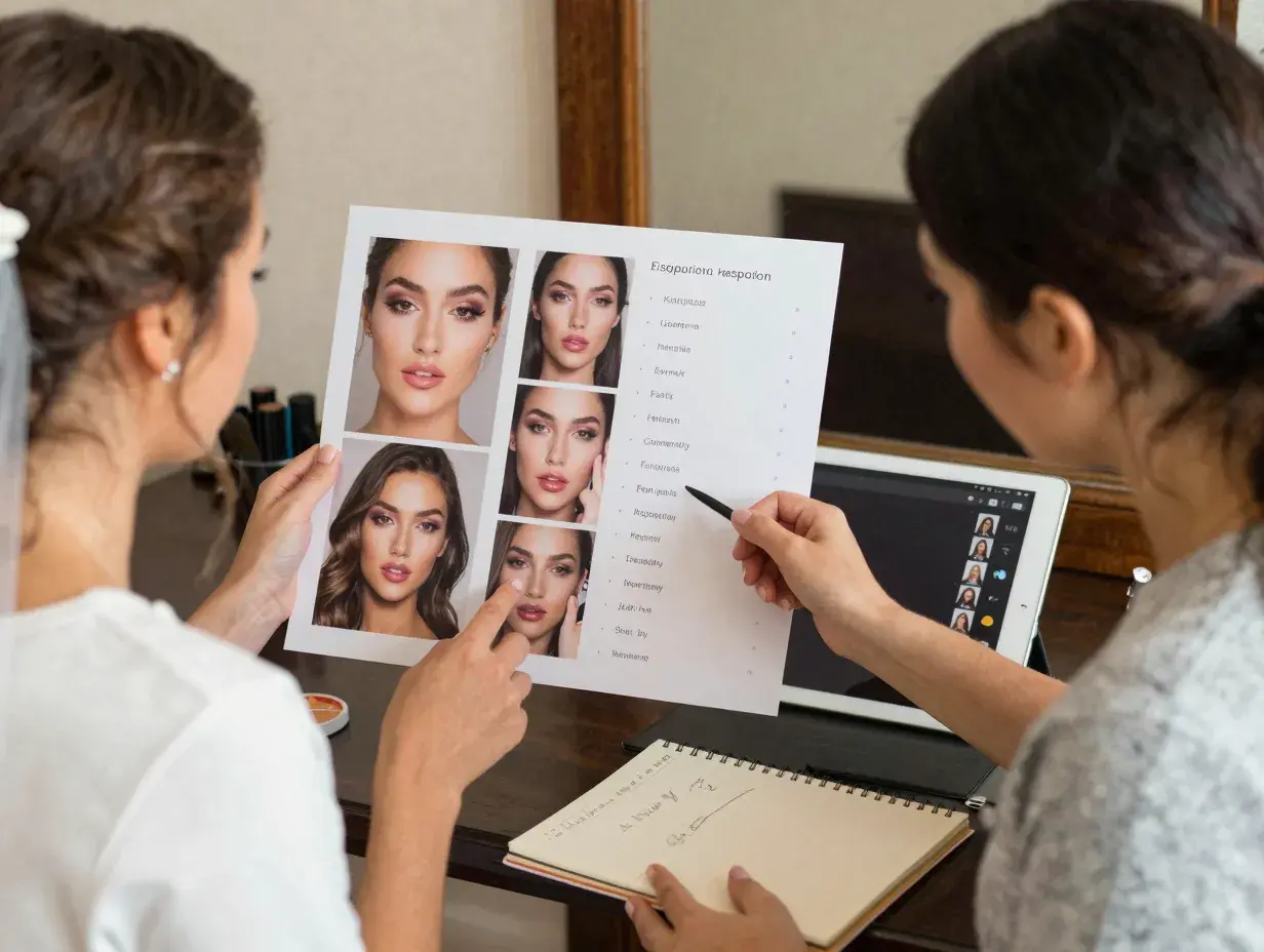 Read more about the article 9 Things to Know Before Booking Bridal Makeup Services