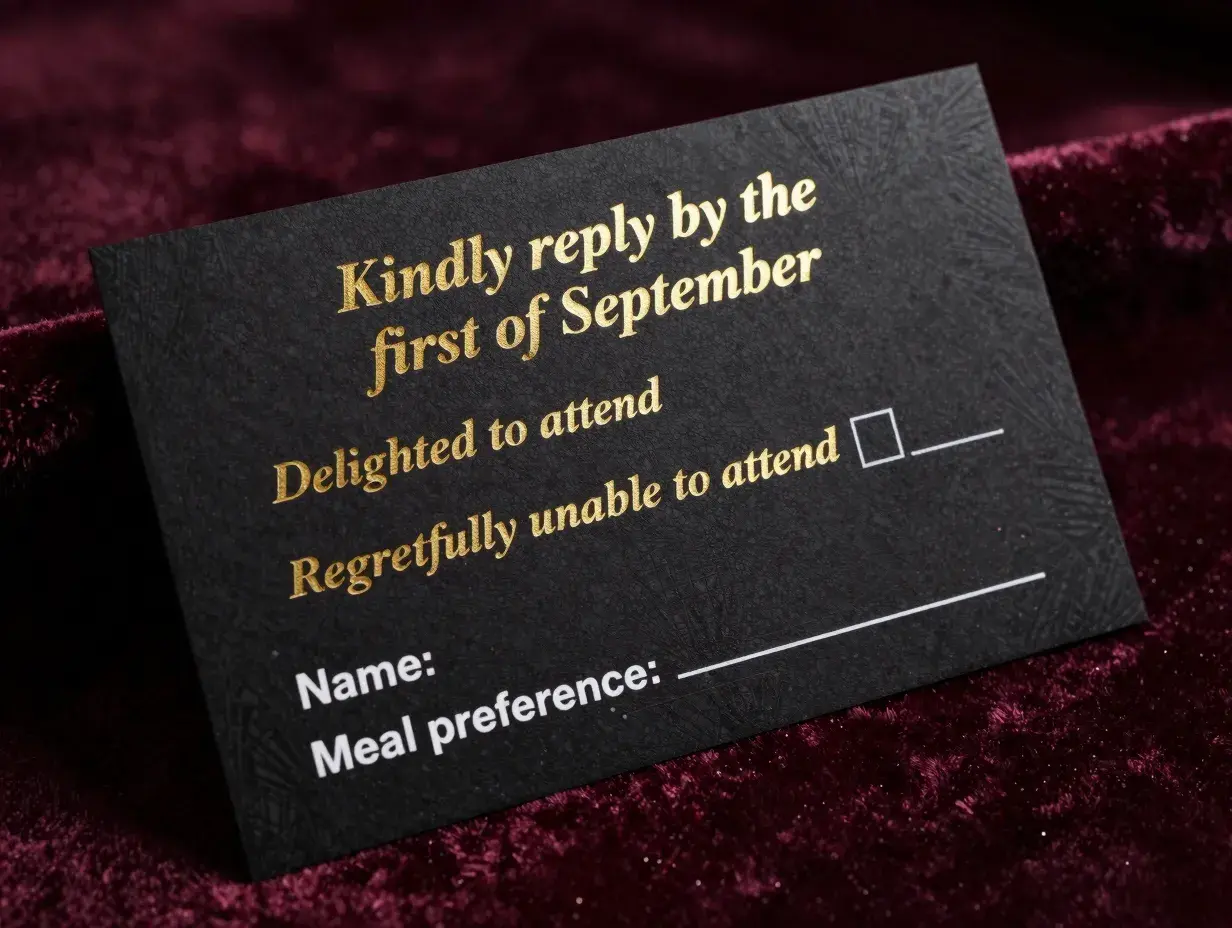 Read more about the article 9 Must-Have Wedding Stationery RSVP Card Designs & Wording Tips