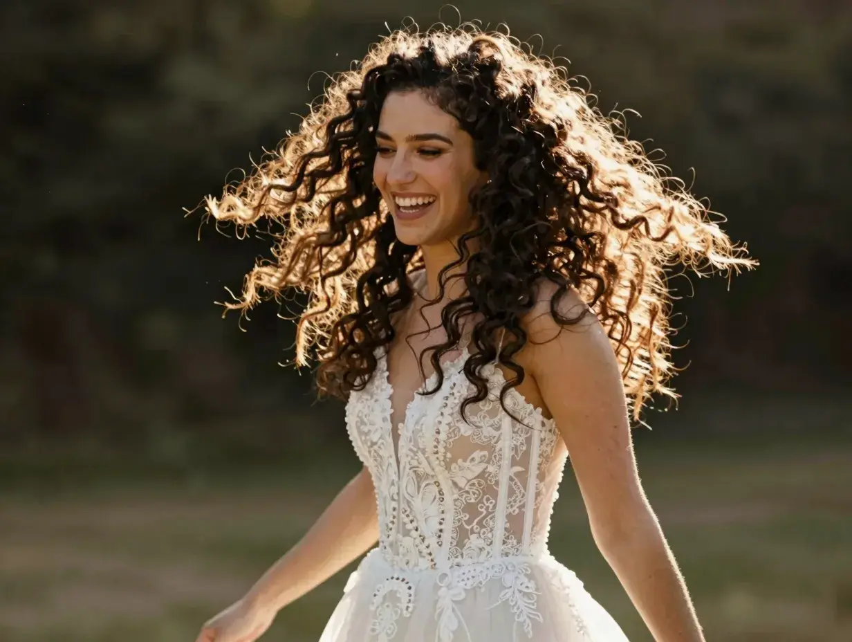 Read more about the article 8 Breathtaking Wedding Hairstyles for Curly Hair to Embrace Your Texture