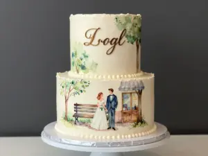 Read more about the article 8 Beautiful Wedding Cake Designs 2 Tier Options for Intimate Celebrations