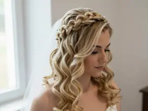 Read more about the article 9 Romantic Wedding Hairstyles: Half Up, Half Down Magic
