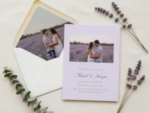 Read more about the article 8 Stunning Wedding Invitations with Photos (Modern & Classic Designs)