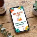 8 Perfect Invitations to a Wedding Reception Only (No Ceremony)